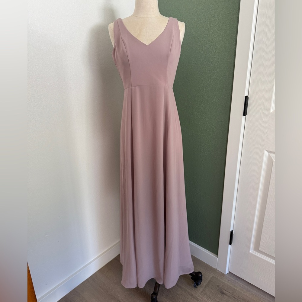 Show Me Your MuMu Dusty Pink Maxi Dress